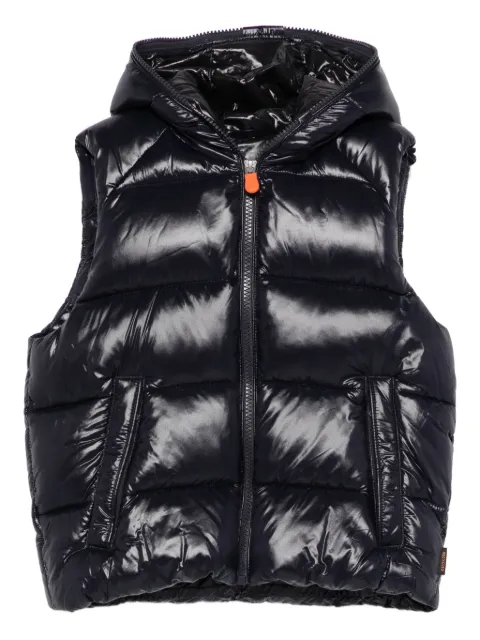 Save The Duck Kids hooded padded gilet