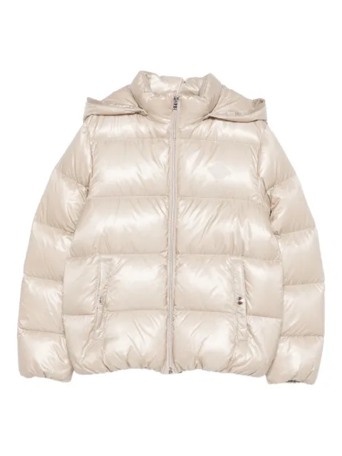 Herno Kids hooded quilted jacket