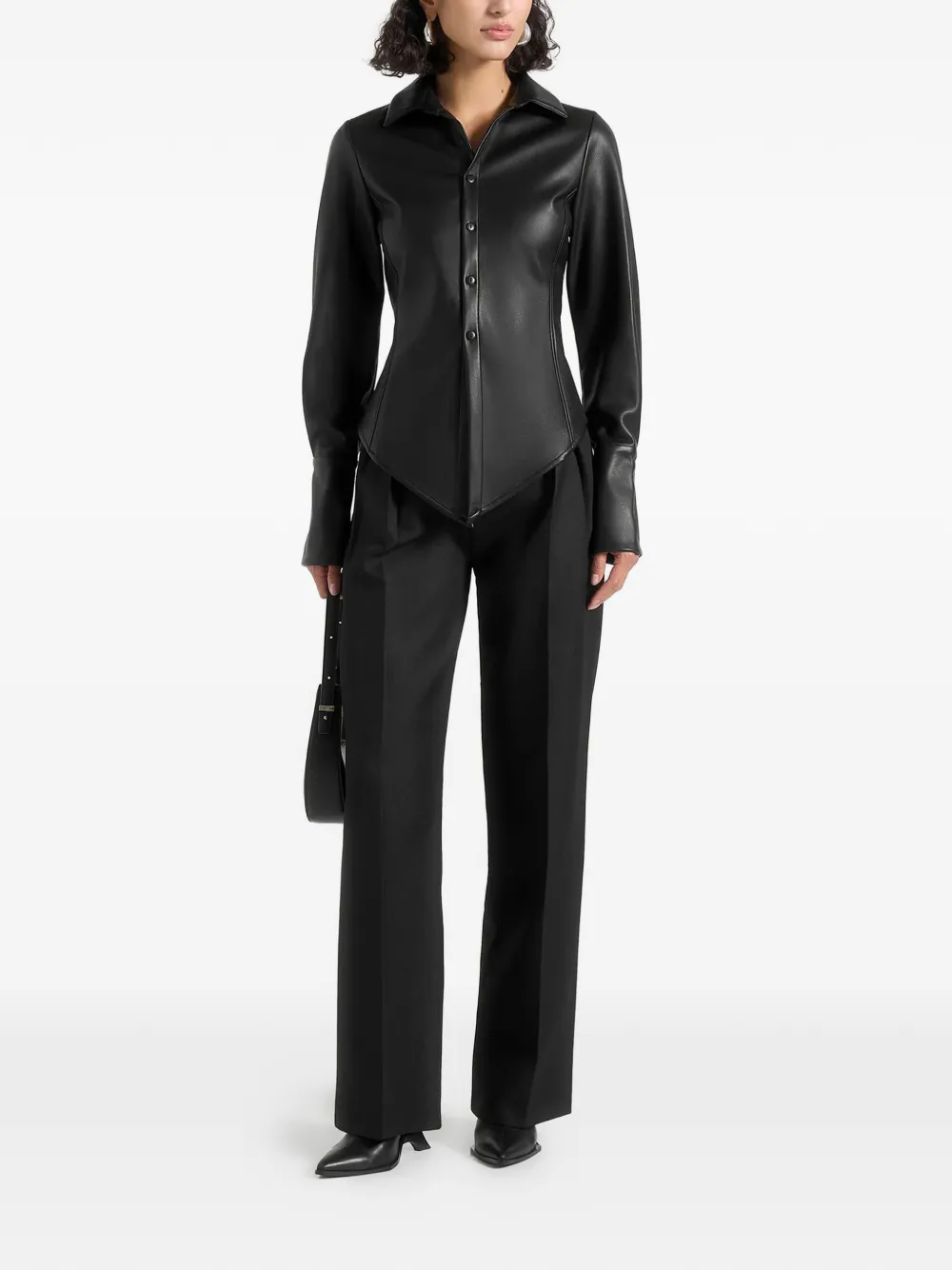 Manière De Voir Sonia shirt - Zwart