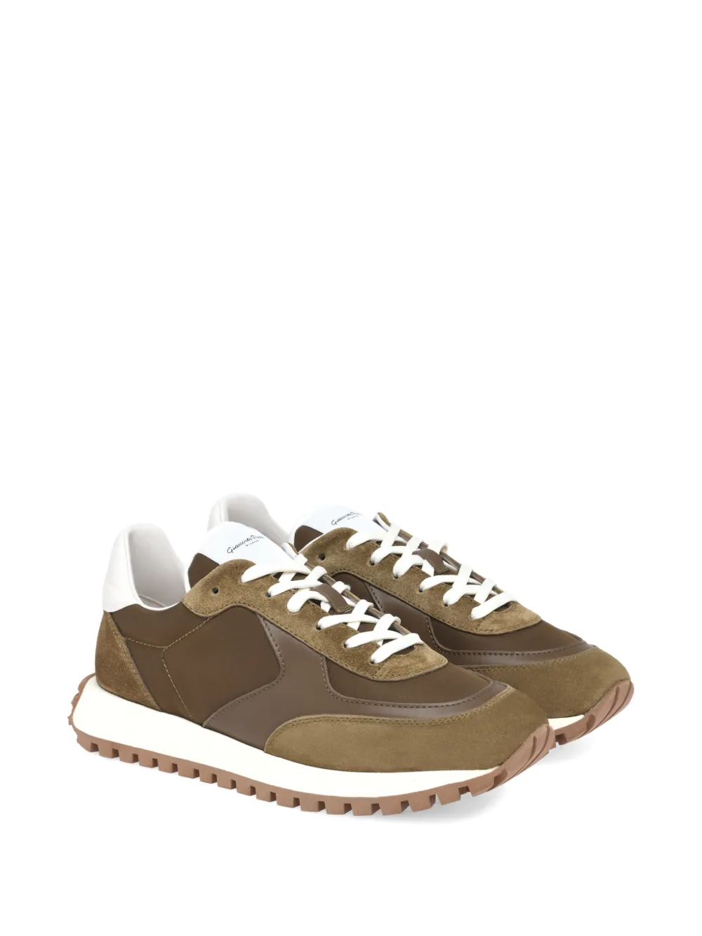 Gianvito Rossi Gravel suède sneakers Bruin
