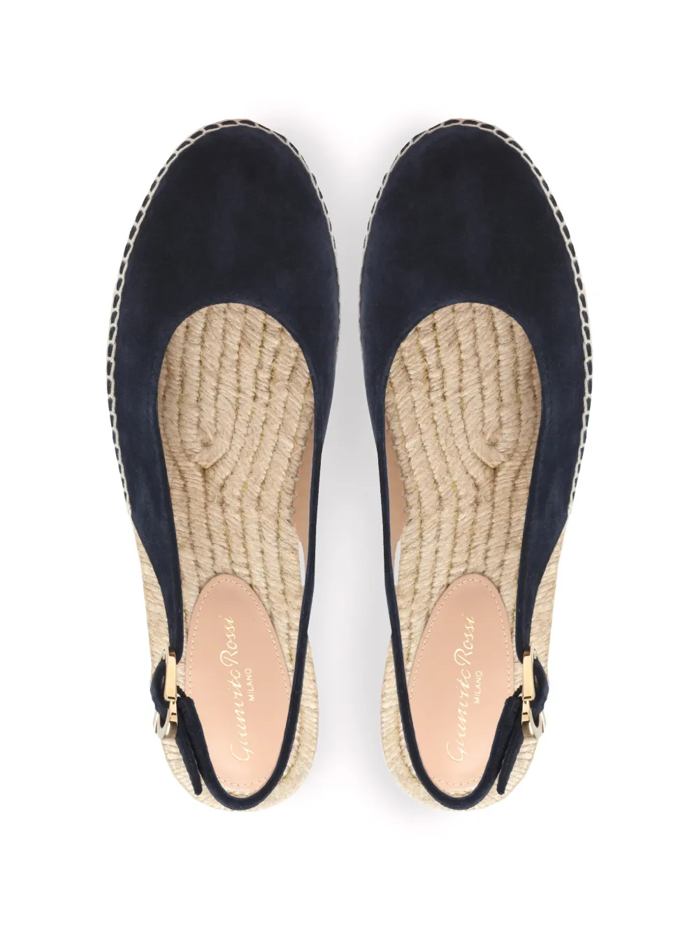Gianvito Rossi Paz espadrilles met gesp Blauw