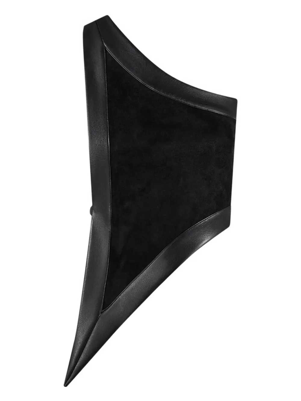 Manière De Voir asymmetric backless top | Black | Image 1