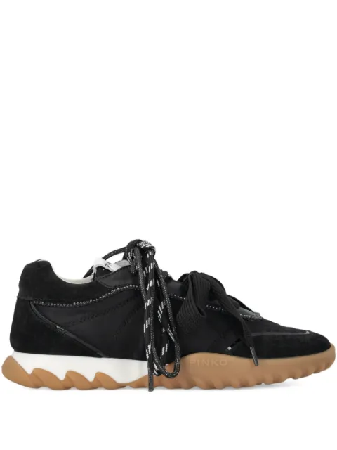 PINKO lace-up black sneakers