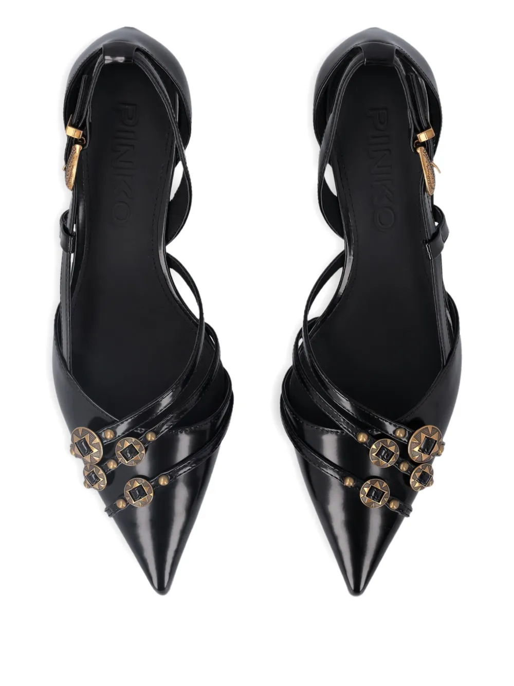 PINKO Pumps met bandje Zwart