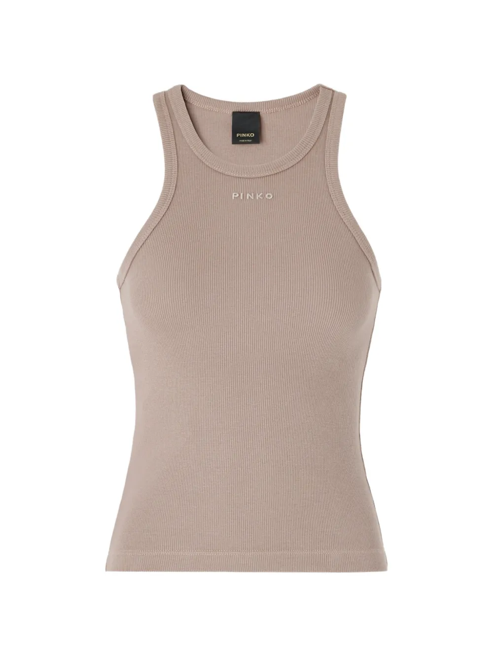 PINKO Bacardi ribbed tank top - Nude