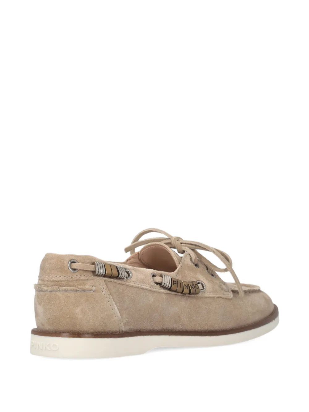 PINKO Suède loafers Beige