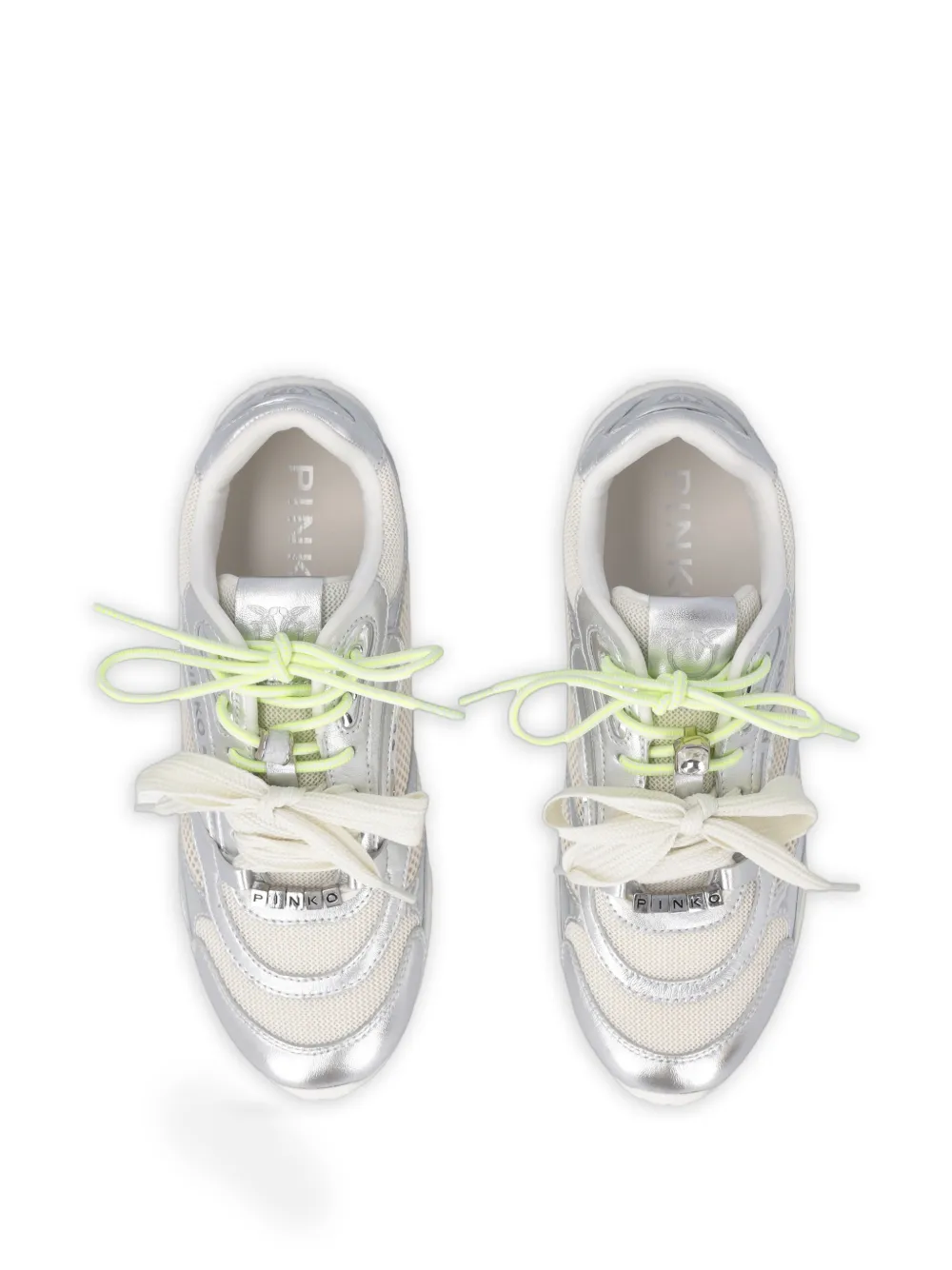 PINKO Sneakers met vlakken Zilver