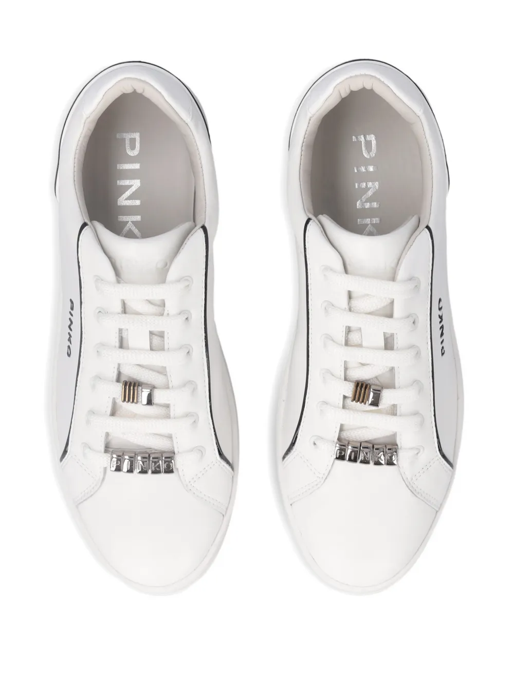PINKO Sneakers met logo Wit