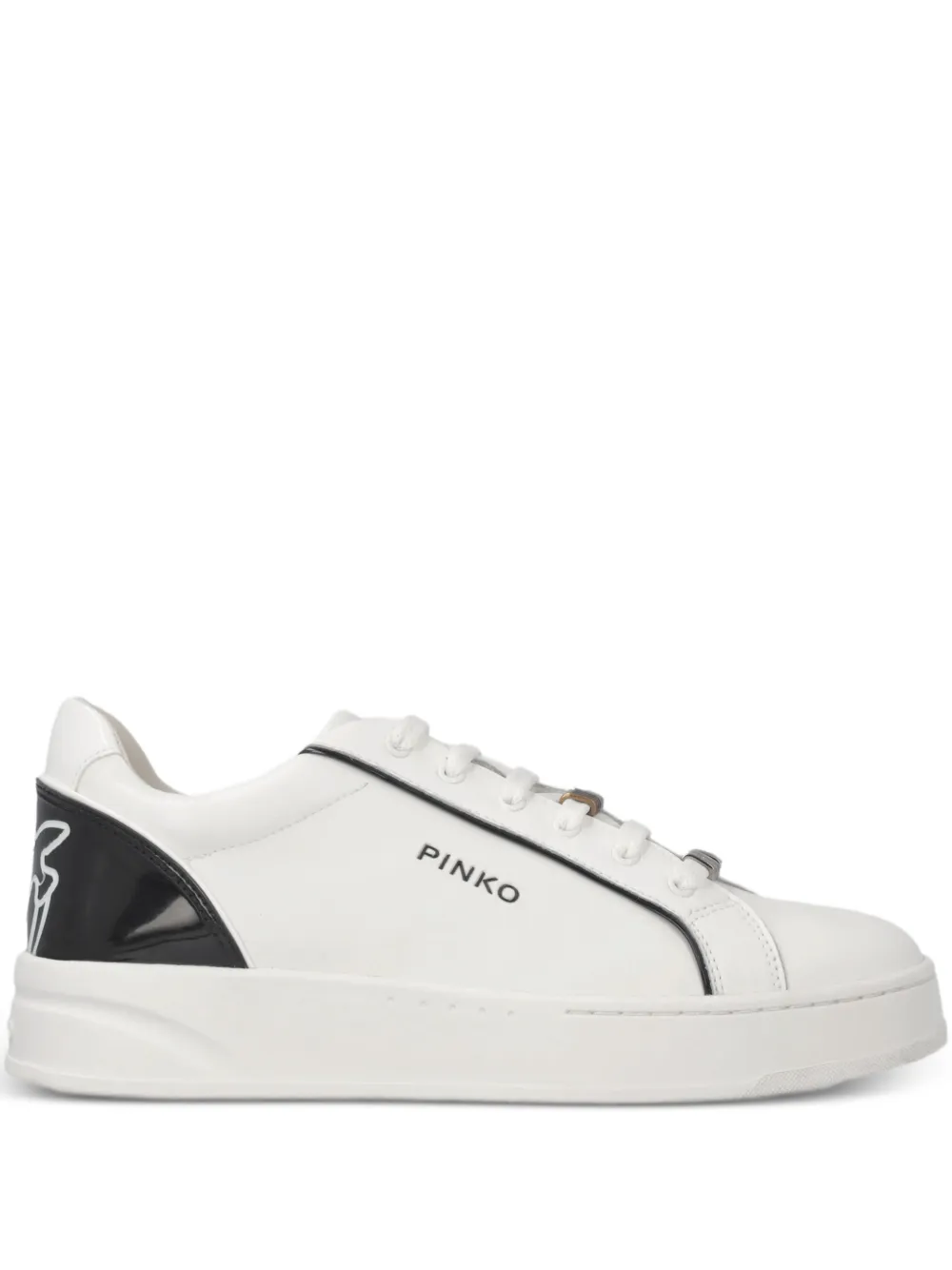 PINKO Sneakers con logo - Bianco