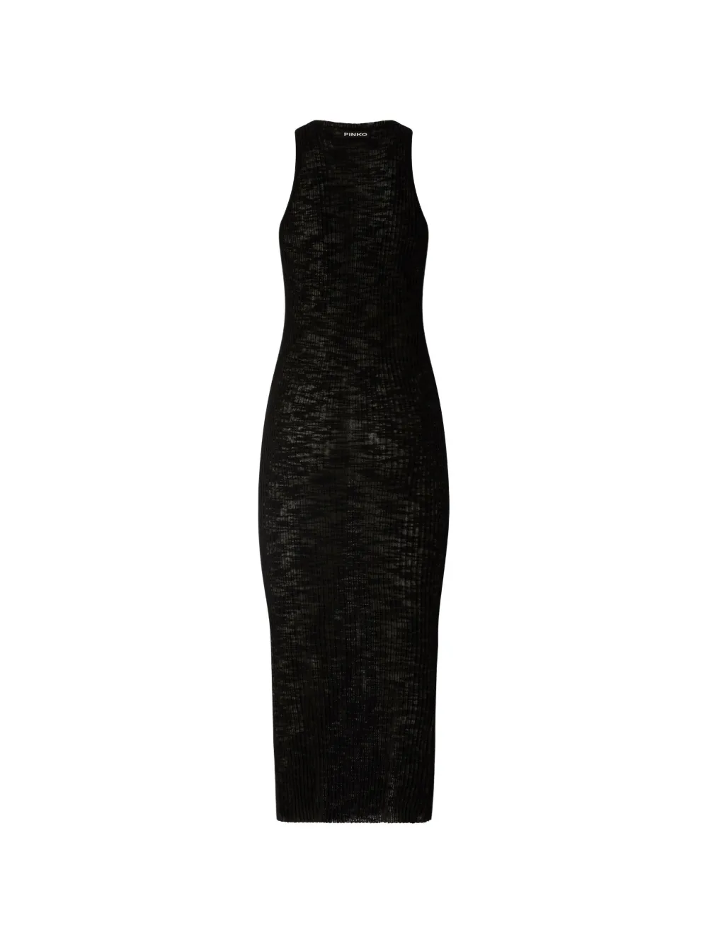 PINKO Mouwloze midi-jurk Zwart