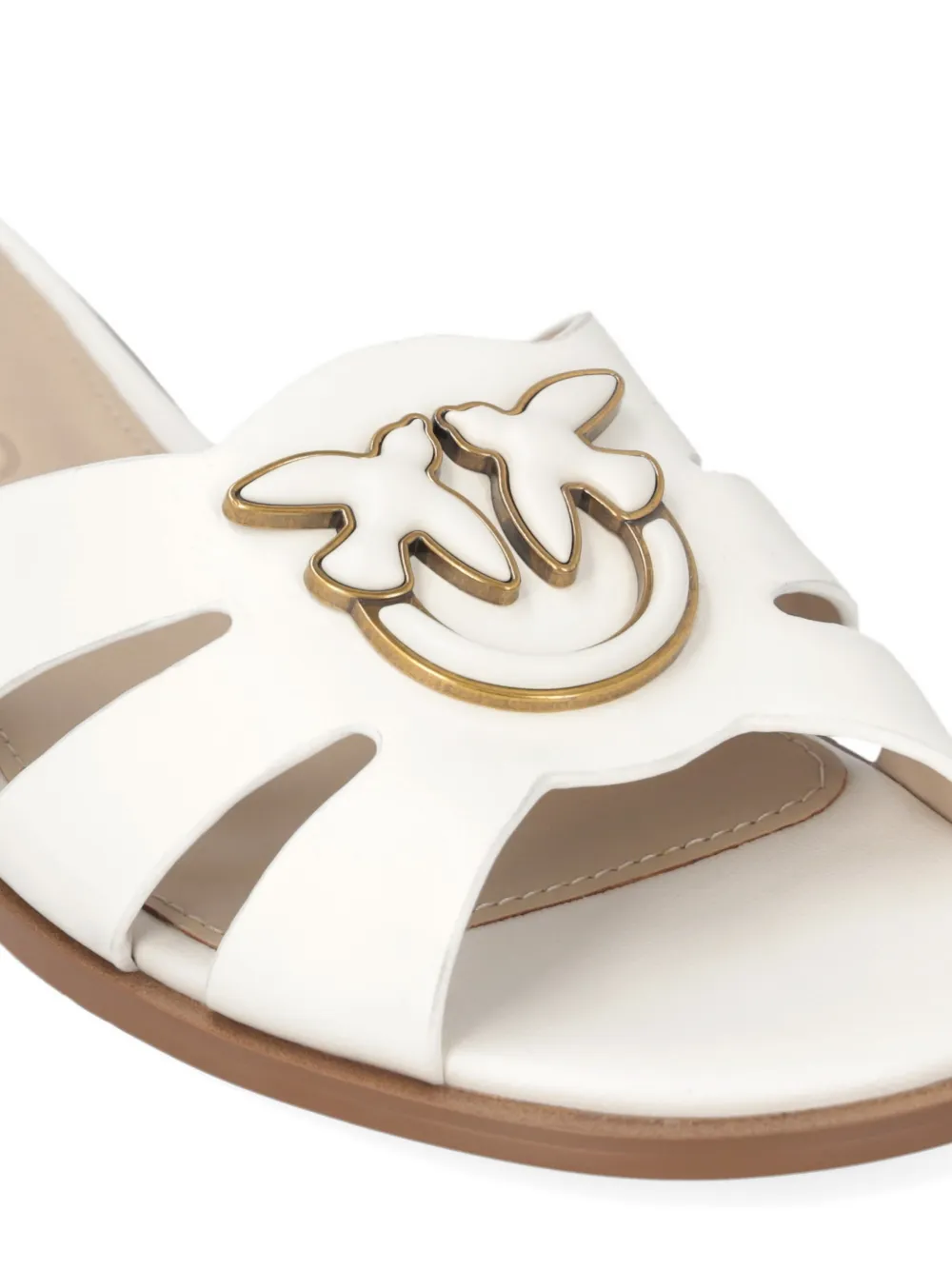 PINKO Love Birds sandalen Wit