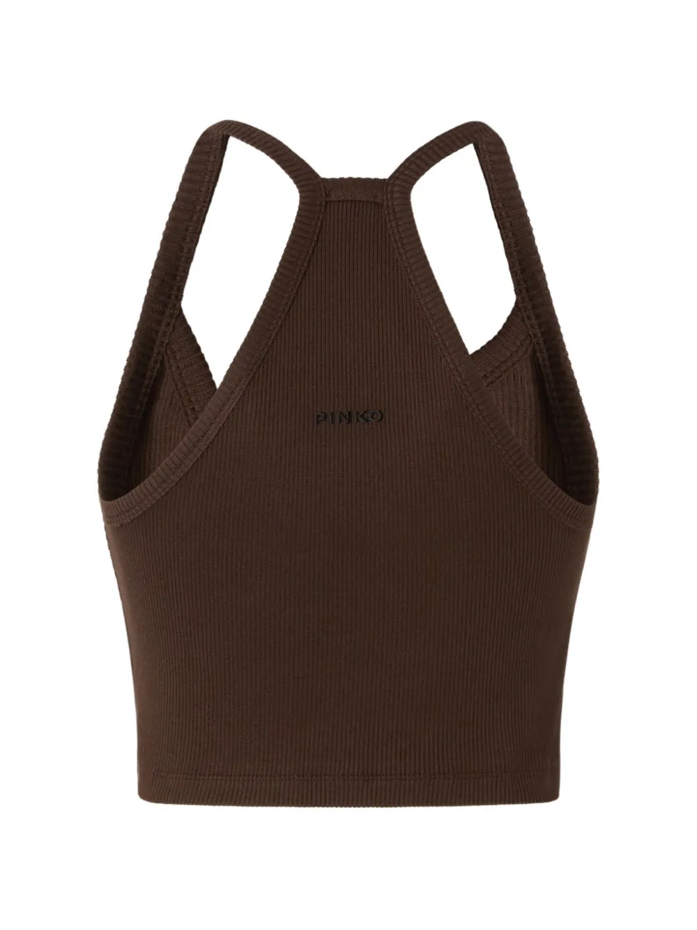  Pinko Ribbed Tank Top - Brown 