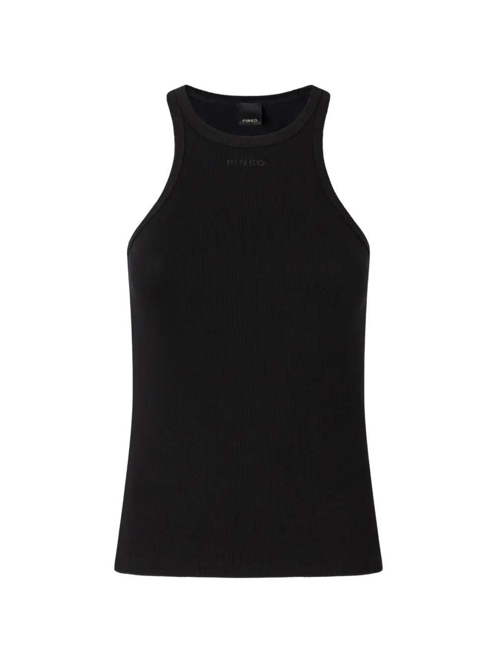 PINKO ribbed tank top - Nero