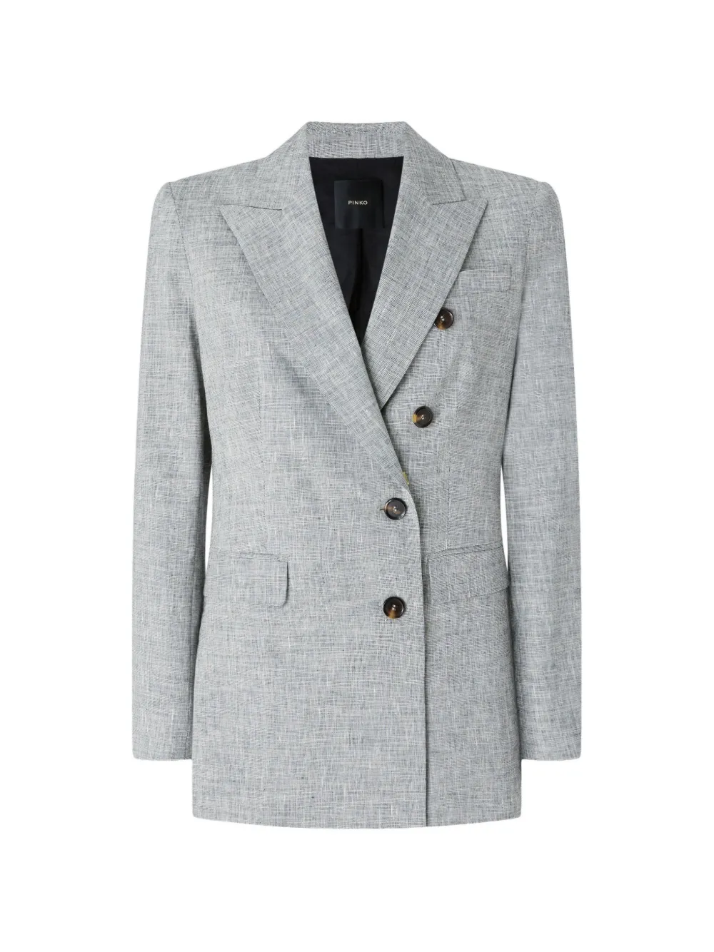 PINKO Blazer met dubbele rij knopen Grijs