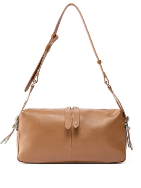 PINKO Keeper Bag medium shoulder bag in new biker leather