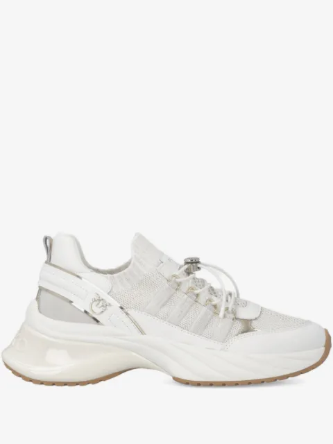 PINKO knitted sneakers with laces and cord lock