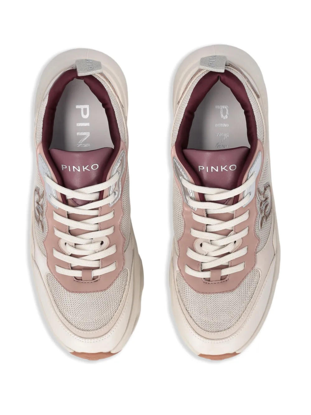 PINKO Sneakers met logo-applicatie Beige