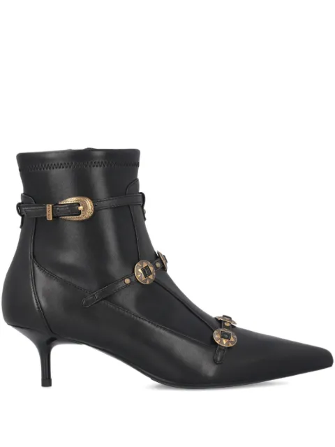 PINKO buckle-embellished leather boots