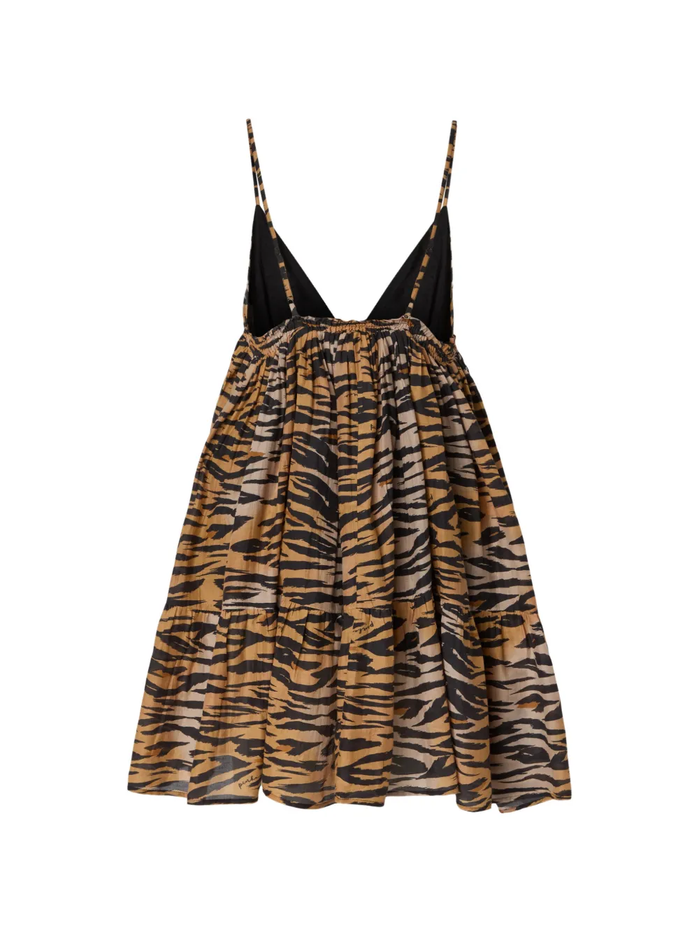 PINKO Jurk met tijgerprint Beige