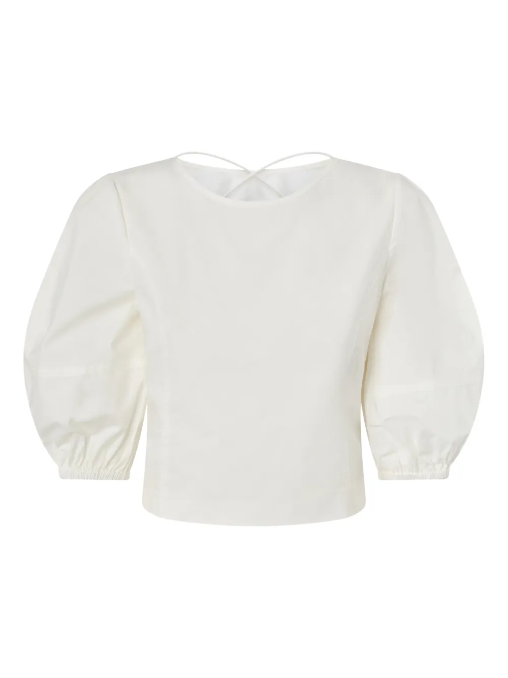 PINKO Blusa con maniche a palloncino - Bianco