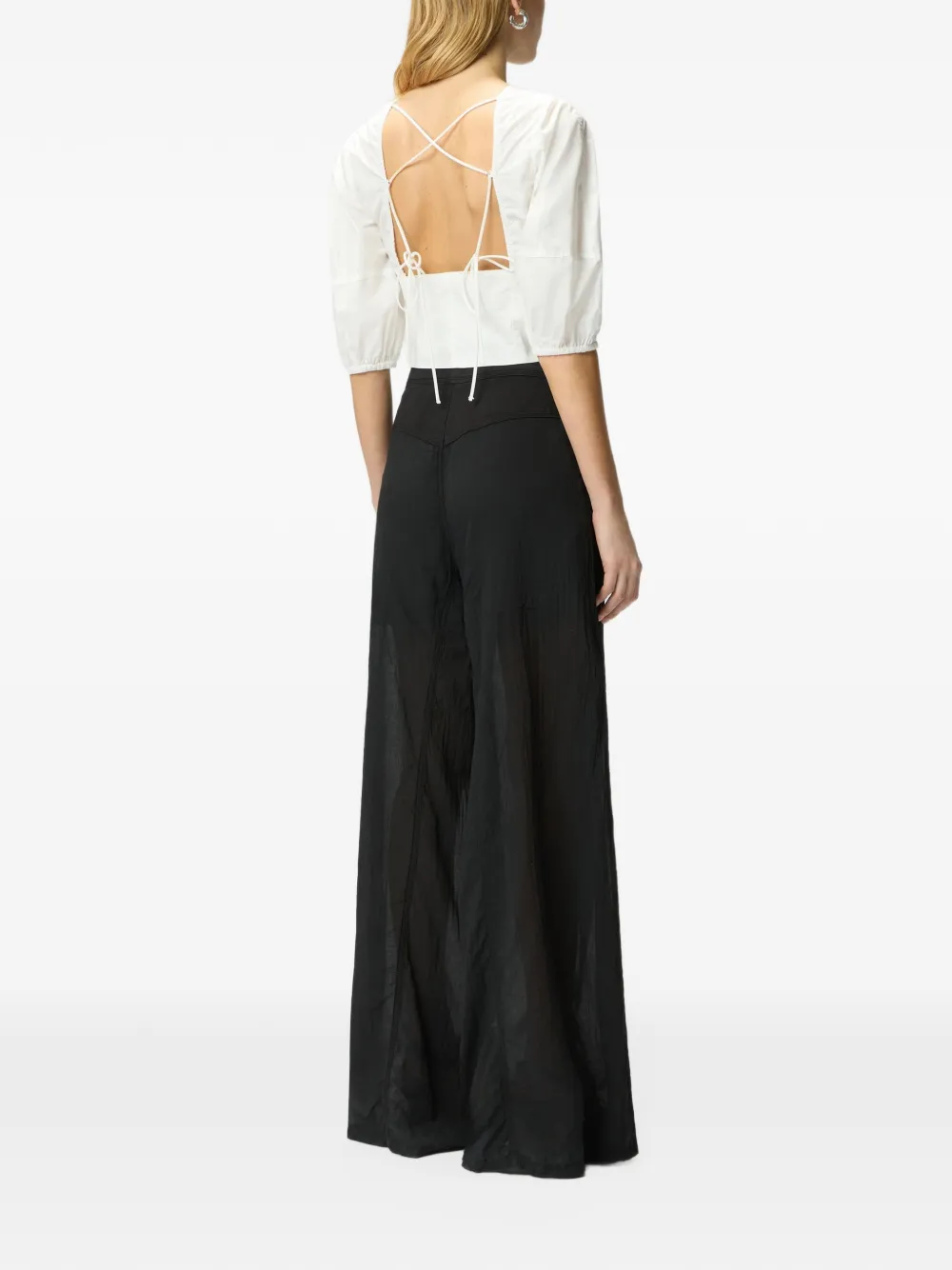 PINKO Shirt met pofmouwen Wit