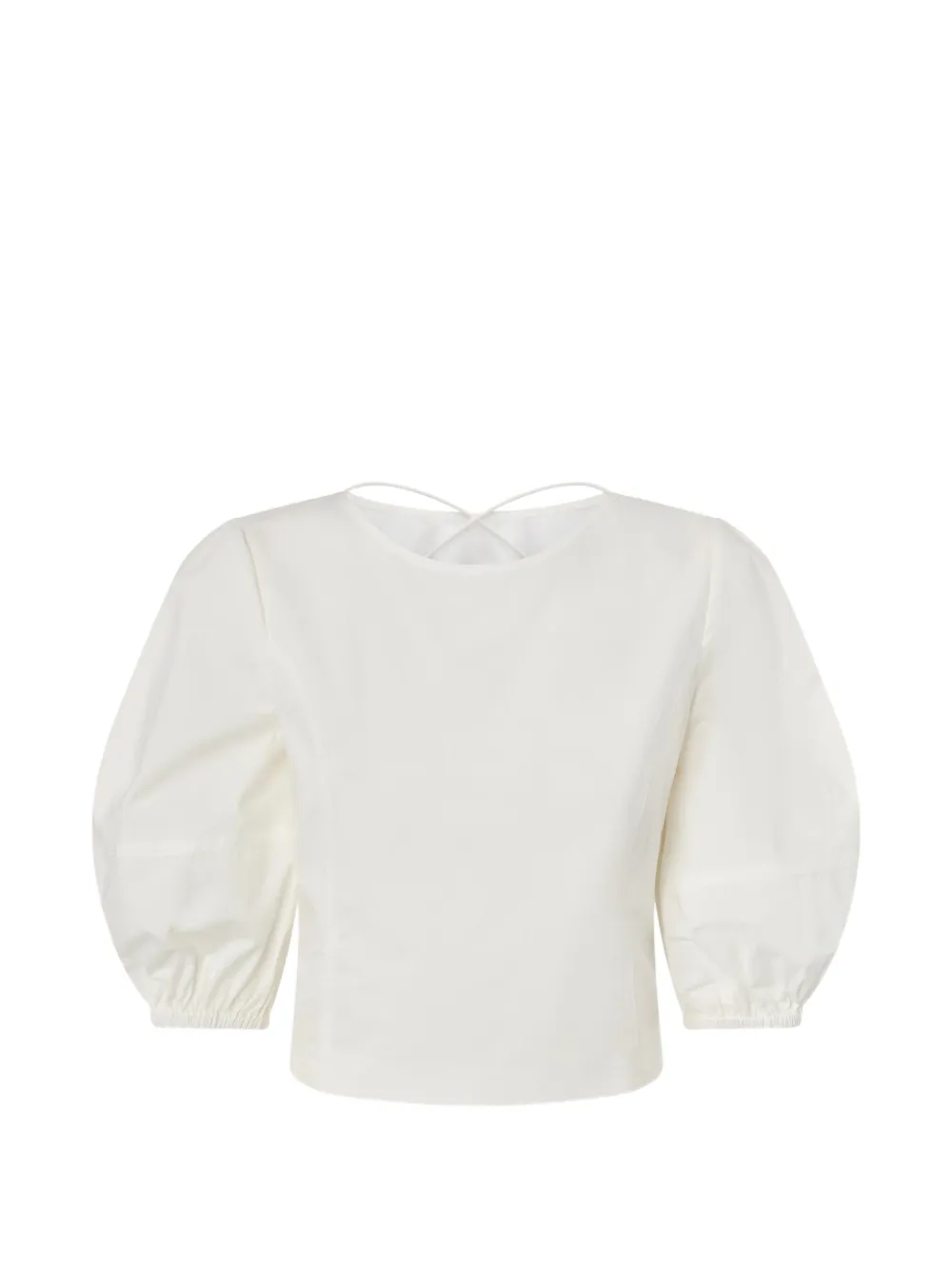 PINKO Shirt met pofmouwen Wit