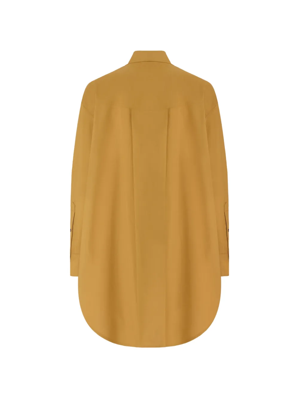 PINKO Katoenen mini-jurk met franje Beige