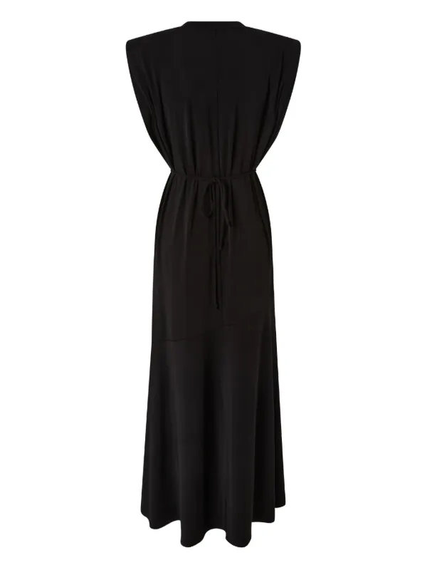 Pinko Crew-neck Sleeveless Dress - Black
