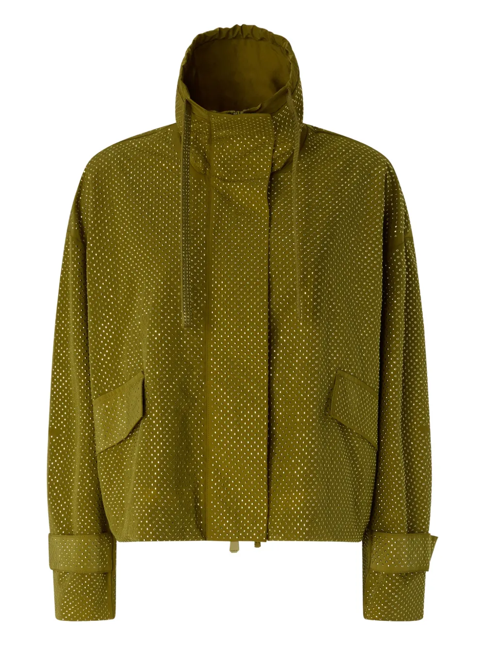 PINKO hooded pocket jacket - Verde