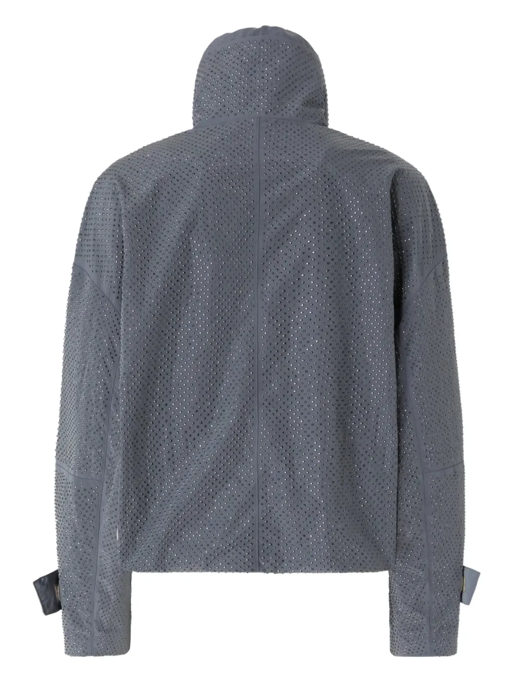  Pinko Hooded Pocket Jacket - Grey 