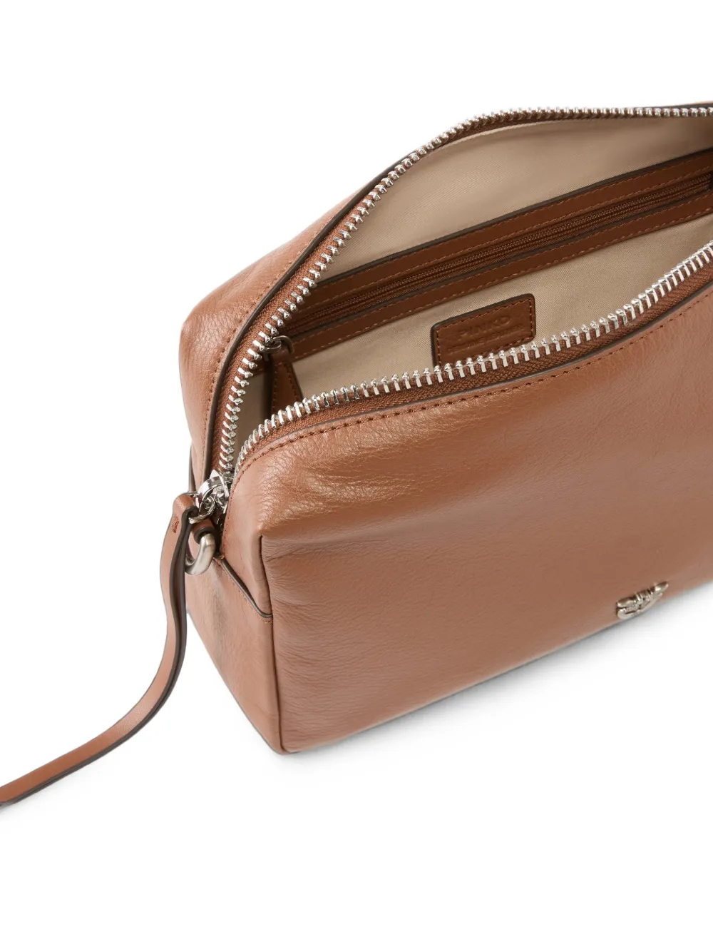 PINKO Schoudertas met logoplakkaat Bruin