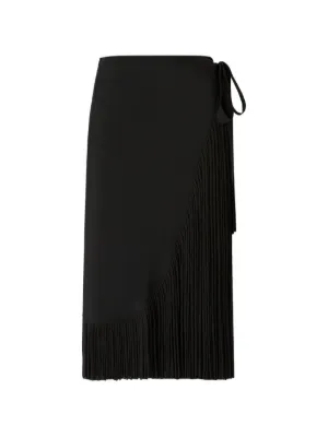 Elisabetta Franchi シャーリング スカート | ブラック | FARFETCH JP