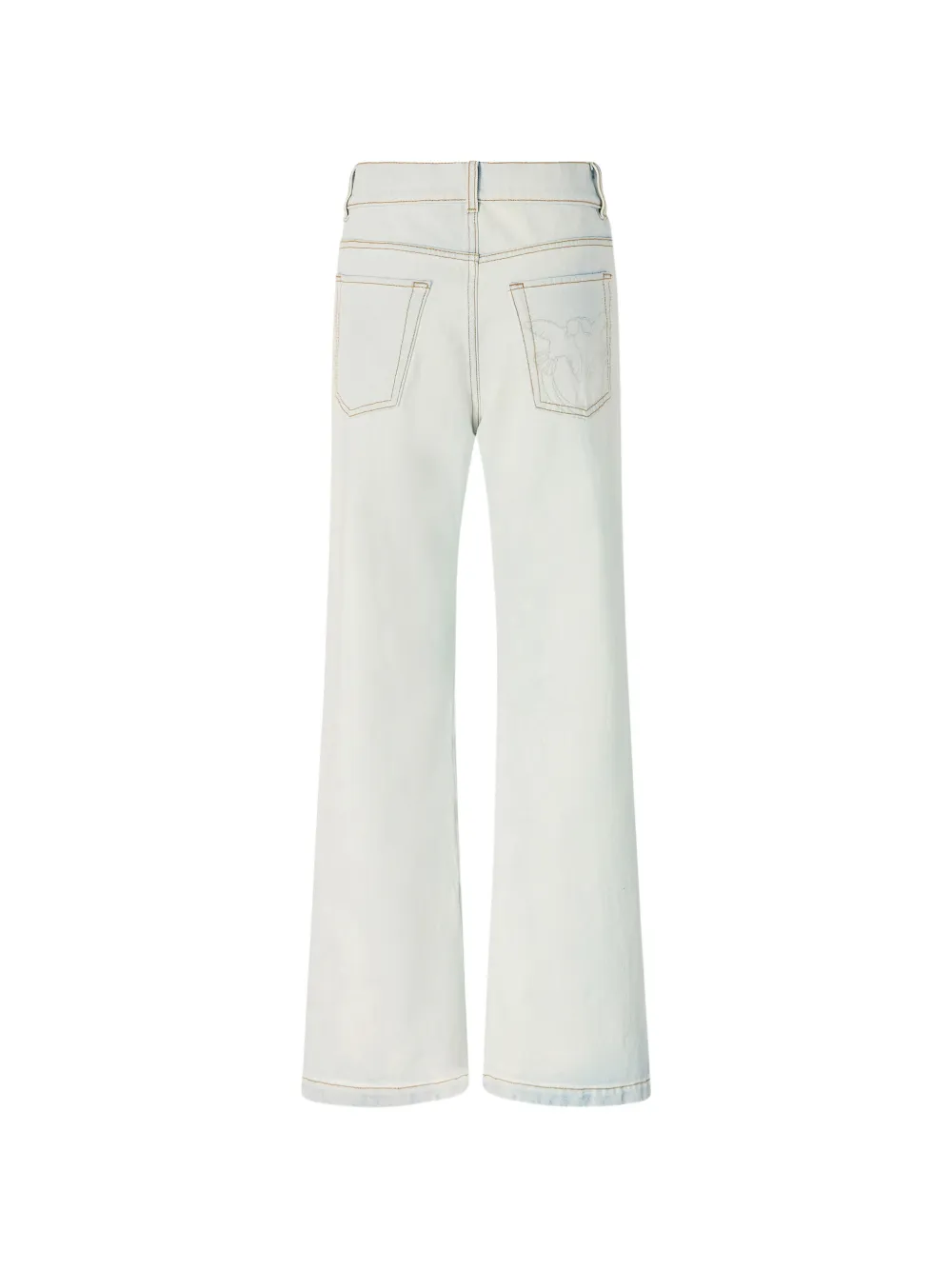  Pinko Belt-loop Pocket Jeans - Blue 