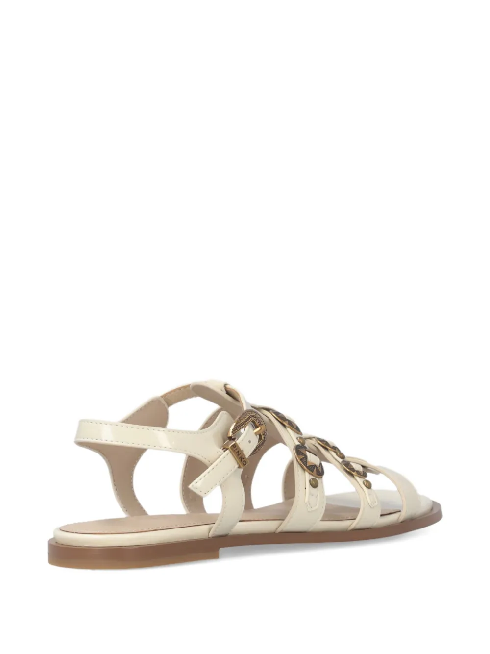 PINKO Sandalen met meerdere bandjes Beige