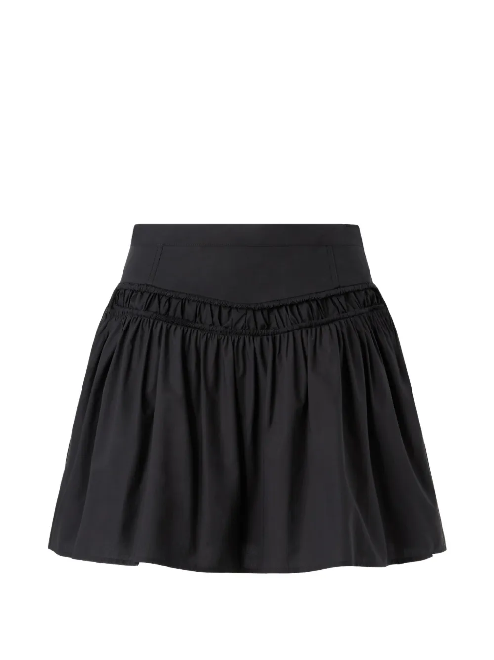 PINKO gathered skirt - Schwarz