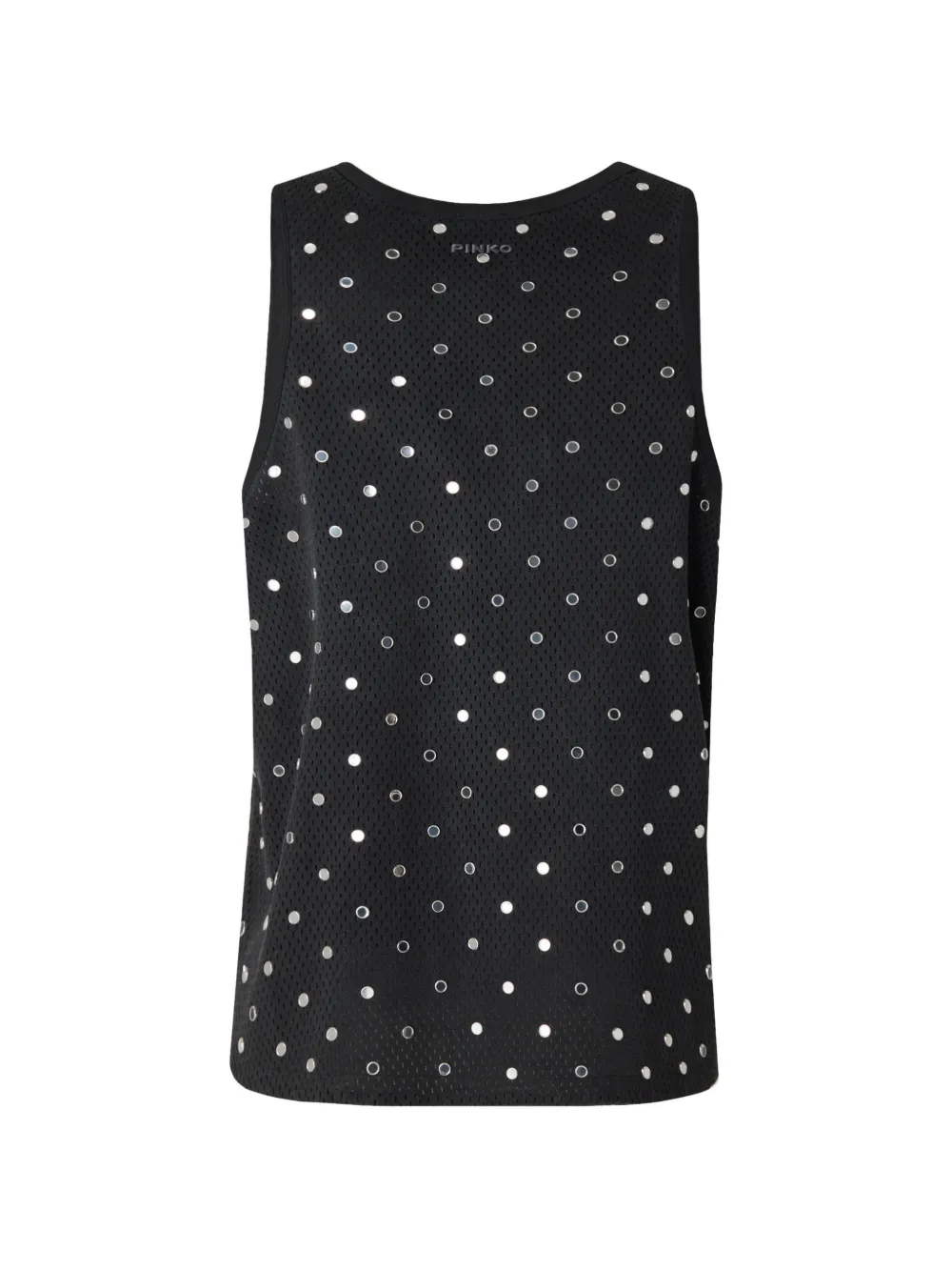 PINKO Tanktop met spiegeldetail Zwart
