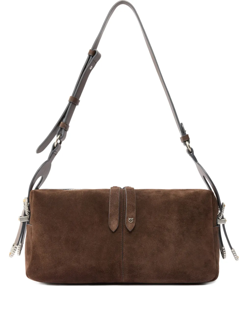 PINKO Borsa a spalla Love Birds - Marrone