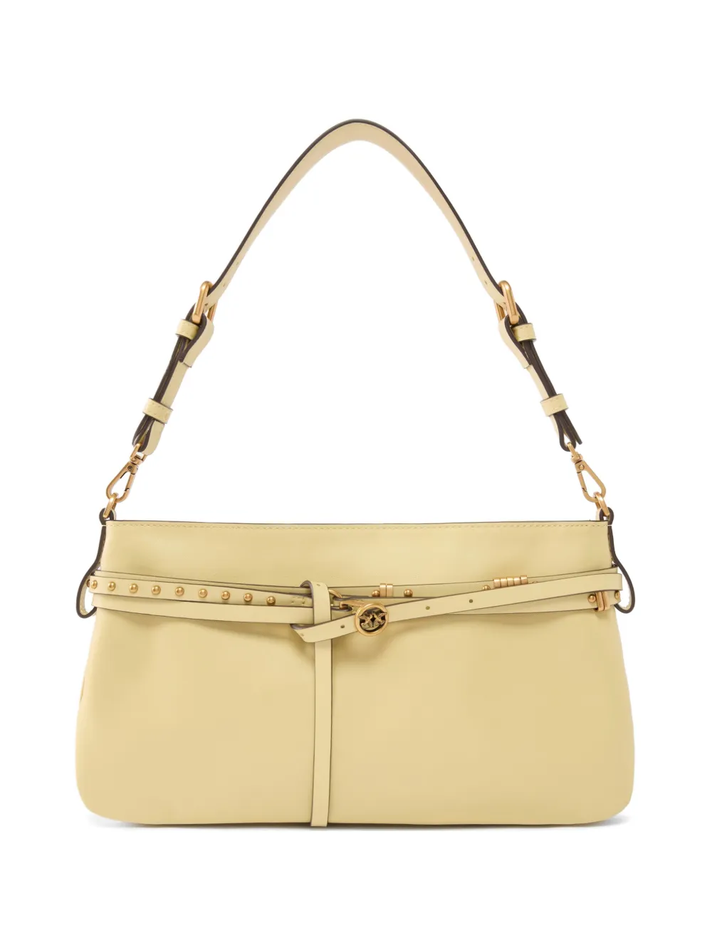 PINKO studded tote bag - Giallo