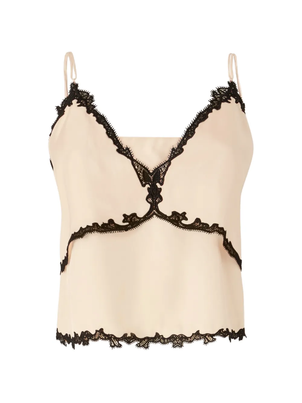 PINKO Top con rifinitura in pizzo - Toni neutri