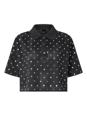 Patou ポルカドット ニットTシャツ | ブラック | FARFETCH JP