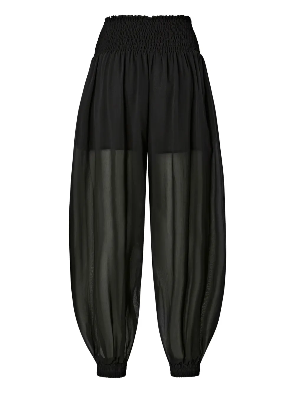 PINKO High waist broek Zwart