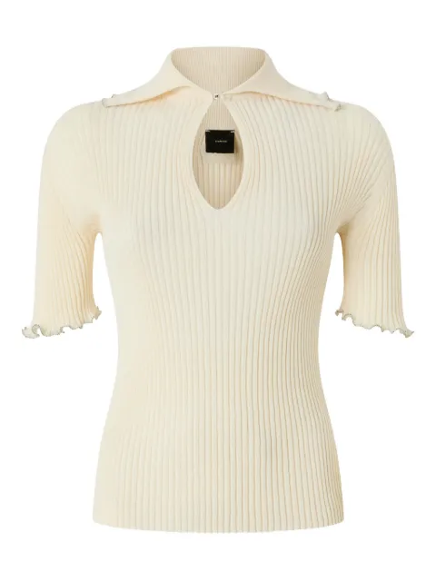 PINKO top tejido de canalé