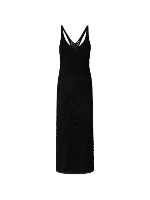 PINKO midi V-neck dress