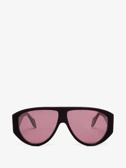 PINKO lentes de sol Pilot con detalle del logo