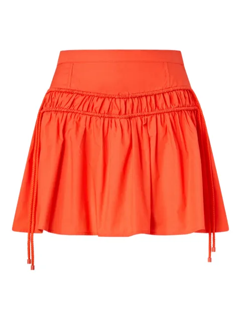 PINKO drawstring gathered skirt