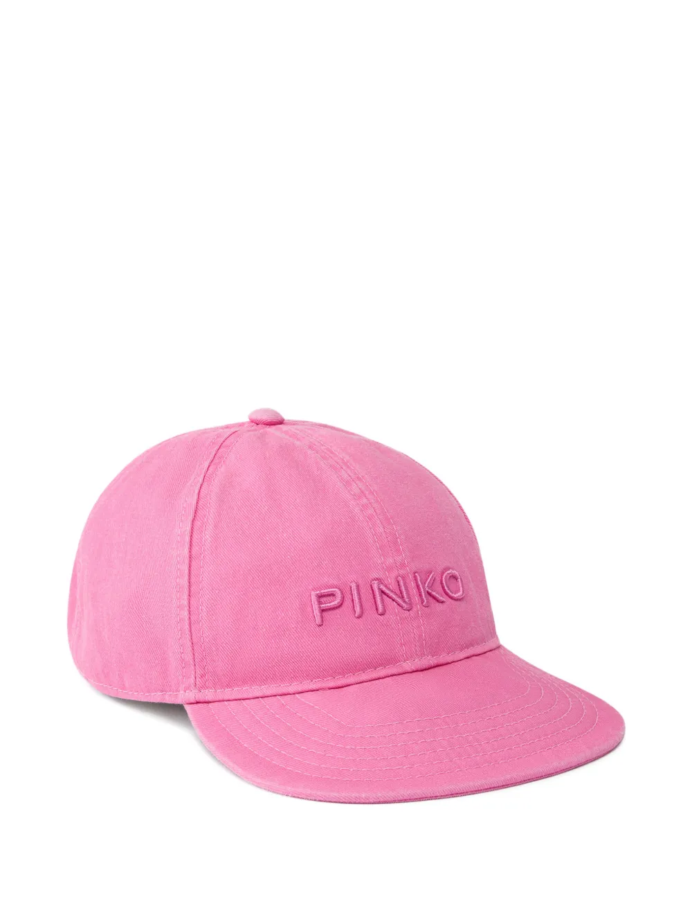 PINKO logo-detail baseball cap - Rosa