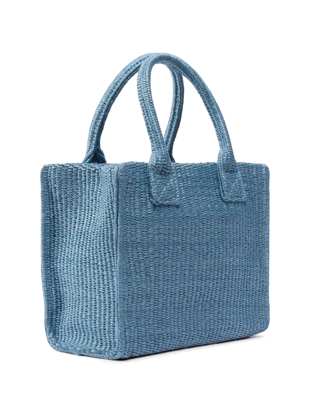 PINKO Love Birds geweven shopper Blauw
