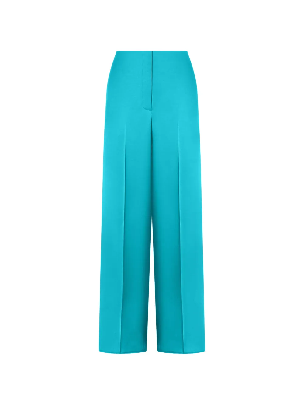 PINKO wide-leg satin trousers - Verde