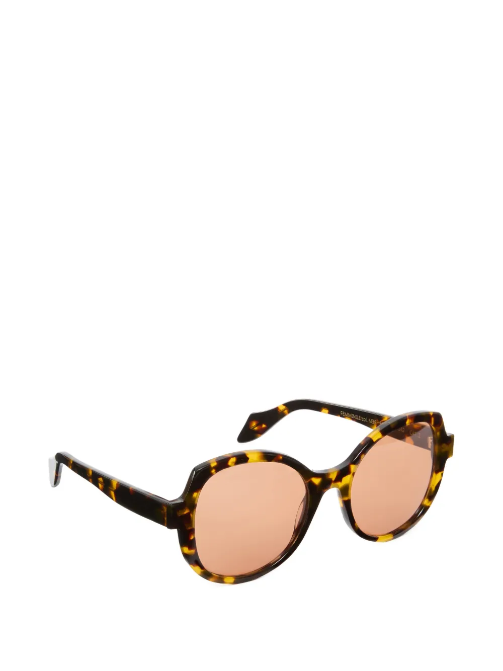 PINKO Zonnebril met oversized montuur Bruin