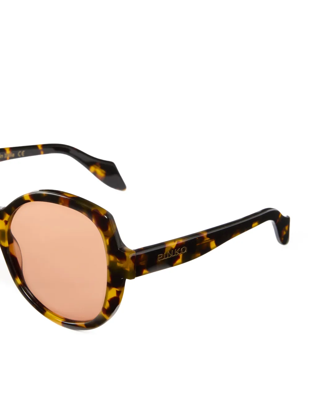 PINKO Zonnebril met oversized montuur Bruin